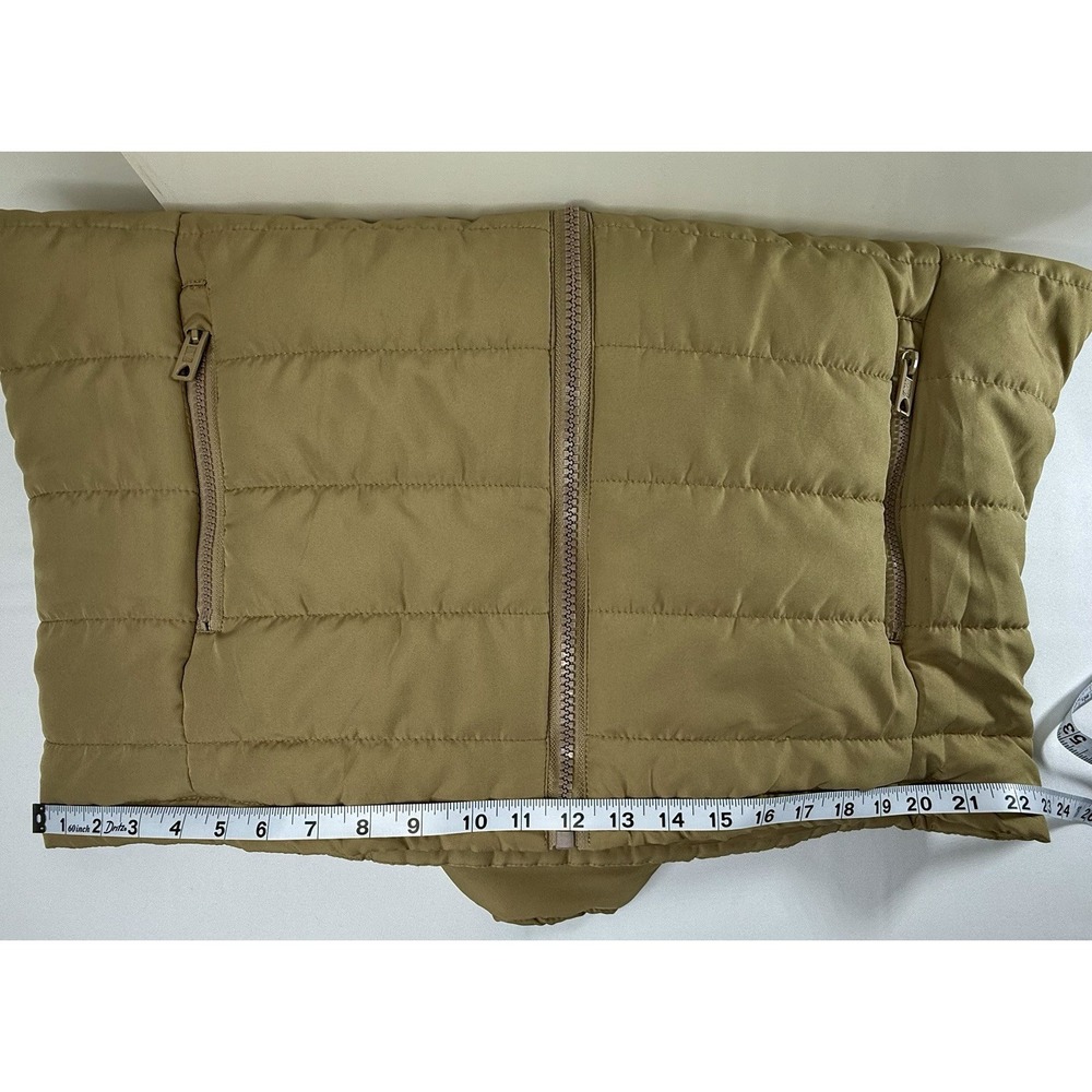 Raw 7 Design XLMen's Khaki Waterproof Light Fill Vest - Picture 7 of 9